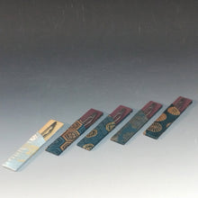 画像をギャラリービューアに読み込む, 鱗鶴形菓子切り 青系人絹菓子切り入れ / 新品茶道具 1本 ガチャ 京都製,京都製 日本製 cbsy100