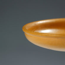 이미지를 갤러리 뷰어에 로드 , 時代もの 出雲布志名焼|Hujina ware(島根, 1860年代) 黄釉 深豆皿 1枚 時代(慶應2年)木箱添 dbsy16292-s7-ミ7