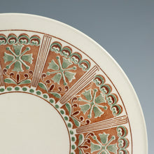 将图片加载到图库查看器,昭和レトロ 釉下彩のおしゃれなスズラン文 カップ&ソーサー 1客 スタッキング可 昭和40年代頃 / 北欧デザイン 色印判 箱なし dbsy13259-o