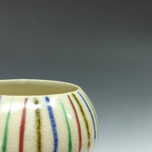 画像をギャラリービューアに読み込む, 名窯 清水焼 音羽山窯|Otowayama-Kiyomizu ware( 京都 ) 手描き 色絵鉄彩 麦藁手 つぼつぼ/ 小付 1客 懐石道具 和食器 抹茶 tea chado ware おしゃれな器 現代工藝作家/伝統工芸工房 デッドストック used 陶芸 陶磁器 古陶磁 porcelain, 高級料亭,レストラン食器茶事/茶会道具 art piece dbsy15462