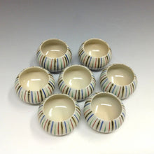 画像をギャラリービューアに読み込む, 名窯 清水焼 音羽山窯|Otowayama-Kiyomizu ware( 京都 ) 手描き 色絵鉄彩 麦藁手 つぼつぼ/ 小付 1客 懐石道具 和食器 抹茶 tea chado ware おしゃれな器 現代工藝作家/伝統工芸工房 デッドストック used 陶芸 陶磁器 古陶磁 porcelain, 高級料亭,レストラン食器茶事/茶会道具 art piece dbsy15462