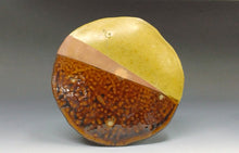 将图片加载到图库查看器,現代工芸人気作家 西端正|NISHIHATA Tadashi(兵庫, 1948- ) 丹波立杭焼 掛分 七寸丸皿 5枚揃 国立工芸館,兵庫陶芸美術館,他 所蔵作家共箱 dbsy15966-ミ