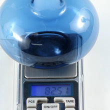 画像をギャラリービューアに読み込む, ヴィンテージ Lauscha Glass 旧東ドイツ・ラウシャ村の丁寧な吹きガラス 鮮やかなブルーの鶴首花生 1950年代頃(c) 箱なし dbsy13375-o