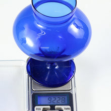 이미지를 갤러리 뷰어에 로드 , ◆◇ヴィンテージ Lauscha Glass 旧東ドイツ・ラウシャ村の丁寧な吹きガラス 異国情緒あふれるブルーの花生 1950年代頃(f) 箱なし dbsy13378-o