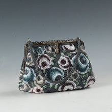 Load image into Gallery viewer, Showa Retro Rose Flower Beaded Bag/Handbag/Opera Bag dbsy11952-f