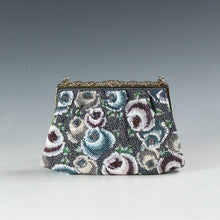 Load image into Gallery viewer, Showa Retro Rose Flower Beaded Bag/Handbag/Opera Bag dbsy11952-f