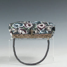 Load image into Gallery viewer, Showa Retro Rose Flower Beaded Bag/Handbag/Opera Bag dbsy11952-f