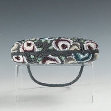 Load image into Gallery viewer, Showa Retro Rose Flower Beaded Bag/Handbag/Opera Bag dbsy11952-f