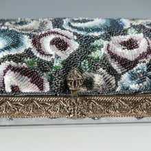 Load image into Gallery viewer, Showa Retro Rose Flower Beaded Bag/Handbag/Opera Bag dbsy11952-f