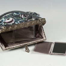 Load image into Gallery viewer, Showa Retro Rose Flower Beaded Bag/Handbag/Opera Bag dbsy11952-f