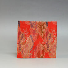 Load image into Gallery viewer, Nishijin Old Fukusa Single Piece Gacha Hitoshikin Famous Brocade Print Red/New Tea Utensils Made in Kyoto, Made in Kyoto Japan Urasenke cbsy61