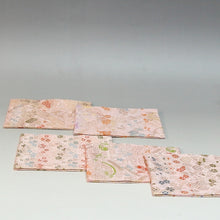 Load image into Gallery viewer, Nishijin Old Fukusa One-Piece Gacha Hitoshikin Famous Brocade Painting Light Peach/New Tea Utensils Made in Kyoto, Made in Kyoto Japan Urasenke cbsy64