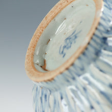 將圖片載入圖庫檢視器 お買い得食器 在銘;「紫」手描き染付 網手川魚文 向付/ 汲出1客 小服茶碗にも dbsy15921-ミ5