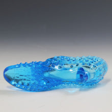 将图片加载到图库查看器,アメリカヴィンテージ FENTON|フェントン(USA,1950-70年代) ブルーボブネイル オパールセント アートガラス キャットシューズ 女の子を素敵な処へ運ぶラッキーアイテム dbsy15893-9