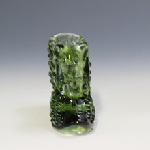 將圖片載入圖庫檢視器 アメリカヴィンテージ FENTON|フェントン(USA,1950-70年代) モスグリーンボブネイル アートガラス キャットシューズ 女の子を素敵な処へ運ぶラッキーアイテム dbsy15888-9