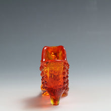 将图片加载到图库查看器,アメリカヴィンテージ FENTON|フェントン(USA,1950-70年代) オレンジボブネイル アートガラス キャットシューズ(a) 女の子を素敵な処へ運ぶラッキーアイテム dbsy15890-9