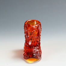 将图片加载到图库查看器,アメリカヴィンテージ FENTON|フェントン(USA,1950-70年代) オレンジボブネイル アートガラス キャットシューズ(b) 女の子を素敵な処へ運ぶラッキーアイテム dbsy15891-9