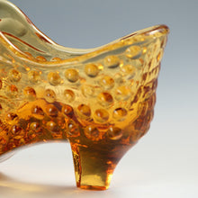 将图片加载到图库查看器,アメリカヴィンテージ FENTON|フェントン(USA,1950-70年代) アンバーボブネイル アートガラス キャットシューズ 女の子を素敵な処へ運ぶラッキーアイテム dbsy15892-9