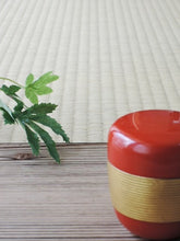 Load image into Gallery viewer, First tea ceremony set, 5 pieces, complete with tea bowls, wrapping cloth, basket included, s9-o