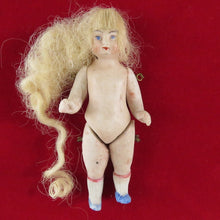 Load image into Gallery viewer, Antique mignonette French girl in blue socks dbsfy10002-e