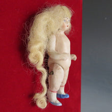 Load image into Gallery viewer, Antique mignonette French girl in blue socks dbsfy10002-e