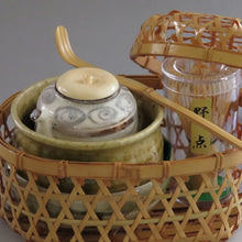 画像をギャラリービューアに読み込む, 小さな茶道具セット 入子茶碗 茶器 茶杓 新品茶筅 5点揃え dbsy10096-s