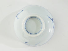 Load image into Gallery viewer, Heian Manjudo Kiyomizu ware, dyed, orchid picture, 5 guests, also for pouring matcha dbsy10084-R