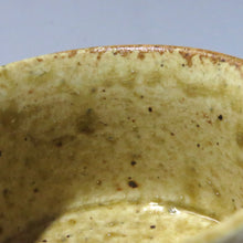 画像をギャラリービューアに読み込む, 時代 色絵萬古茶碗(金継あり) 加藤作助黄瀬戸茶碗 セット dbsy10145-e