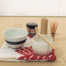 Load image into Gallery viewer, 青漆爪紅 茶箱揃 b74-h