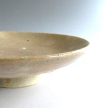 画像をギャラリービューアに読み込む, 伊万里焼(江戸期 1810年頃) 地紋祥瑞染付写 見立て蓋碗 約80cc 萩焼瓶台添 dbsy9612-n