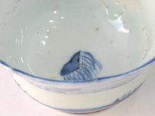 Load image into Gallery viewer, Imari (circa 1810) Akikusa dyed patterned lid bowl (I) Capacity under the lid approx. 80 cc bs43-k