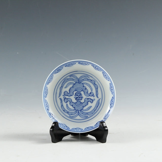 中国　唐木紫檀製　茶托　小皿　五客　V R6563E 中国 唐木紫壇製 飾台 香炉台 小さな平卓 V R6581E
