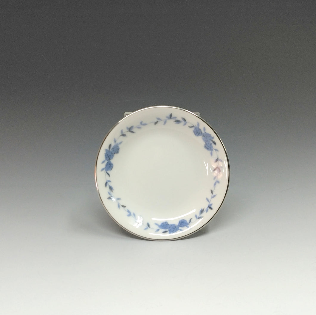昭和レトロ Gold陶磁器｜GOLD CHINA ( 愛知県, 1970年代頃作製 ) 唐草文(青) 豆皿 1枚 dbsy14688-L