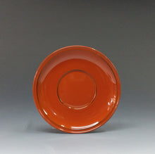 画像をギャラリービューアに読み込む, 伝統工芸 根来塗｜Negoro lacquer ware 上手の朱研出 茶托 1枚 dbsy14711-o
