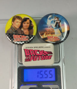バック・トゥ・ザ・フューチャー1985年劇場映画日本公開記念 缶バッジコレクション3個/当時もの マイケル・J・フォックス&nbsp;昭和レトロマンガ・アニメ・映画芸能・サブカルチャーコレクターズアイテム&nbsp;おもちゃ/玩具&nbsp;dsy15336-c