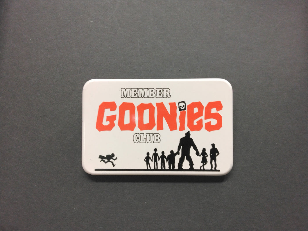 グーニーズ/GOONIES 1985年劇場映画日本公開記念 缶バッジコレクション/当時もの 昭和レトロマンガ・アニメ・映画芸能・サブカルチャーコレクターズアイテム おもちゃ/玩具 dsy15342-c