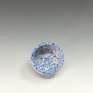 名窯 有田焼｜Arita ｗare手描き 染付 吹墨 小付/ つぼつぼ 1客 懐石道具 和食器 抹茶 tea chado ware おしゃれな器 現代工藝作家/伝統工芸工房 デッドストック used 陶芸 陶磁器 古陶磁 porcelain, 高級料亭,レストラン食器茶事/茶会道具 art piece dbsy15461
