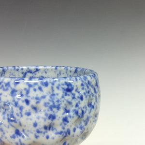 名窯 有田焼｜Arita ｗare手描き 染付 吹墨 小付/ つぼつぼ 1客 懐石道具 和食器 抹茶 tea chado ware おしゃれな器 現代工藝作家/伝統工芸工房 デッドストック used 陶芸 陶磁器 古陶磁 porcelain, 高級料亭,レストラン食器茶事/茶会道具 art piece dbsy15461