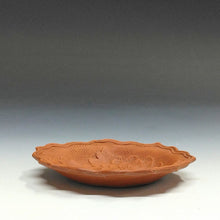画像をギャラリービューアに読み込む, 備前｜Bizen ware( 岡山, 幕末-明治/1860年頃) 型物 菊花図 煎餅皿 1枚 dbsy15531-o
