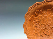 画像をギャラリービューアに読み込む, 備前｜Bizen ware( 岡山, 幕末-明治/1860年頃) 型物 菊花図 煎餅皿 1枚 dbsy15531-o
