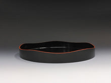 画像をギャラリービューアに読み込む, お買い得茶道具 木製 合塗爪紅 山道盆 九寸 dbsy15595-p
