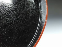 画像をギャラリービューアに読み込む, お買い得茶道具 木製 合塗爪紅 山道盆 九寸 dbsy15595-p
