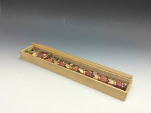 将图片加载到图库查看器，お買い得 京扇子 桜花尽 観世水文 御舞扇/ 仕舞扇/ 観世流 舞扇子袋添 木箱添 dbsy15927-q
