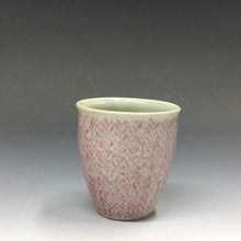 將圖片載入圖庫檢視器 現代工芸人気作家 島岡桂｜SHIMAOKA Kei(栃木, 1978- ) 益子焼 地釉縄文象嵌湯呑 dbsy15982-ミ
