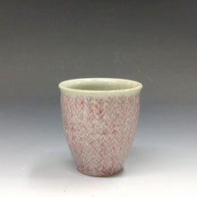 將圖片載入圖庫檢視器 現代工芸人気作家 島岡桂｜SHIMAOKA Kei(栃木, 1978- ) 益子焼 地釉縄文象嵌湯呑 dbsy15982-ミ
