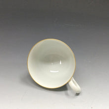Load image into Gallery viewer, 現代工芸人気作家 杉野弘美｜SUGINO Hiromi(京都, 1947- ) 清水焼 色絵金彩 珈琲碗, C/S, コーヒーカップ dbsy15985-ミ

