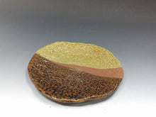 将图片加载到图库查看器，現代工芸人気作家 西端正｜NISHIHATA Tadashi(兵庫, 1948- ) 丹波立杭焼 掛分 七寸丸皿 5枚揃 国立工芸館,兵庫陶芸美術館,他 所蔵作家共箱 dbsy15966-ミ
