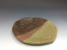 将图片加载到图库查看器，現代工芸人気作家 西端正｜NISHIHATA Tadashi(兵庫, 1948- ) 丹波立杭焼 掛分 七寸丸皿 5枚揃 国立工芸館,兵庫陶芸美術館,他 所蔵作家共箱 dbsy15966-ミ
