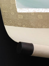 Load image into Gallery viewer, 大沼保寿｜O′NUMA Yasutoshi「跳鯉」尺八横 現代作家中古掛軸 共箱 JY2248
