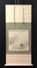 Load image into Gallery viewer, 一樹蘇芳｜ITSUKI Sohou(京都/ 1890-?) 「雪中嵐山」 尺五横 物故作家掛軸 共箱 JY2291

